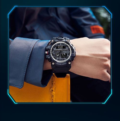 Men's Sporty Analog-Digital Quartz Watch, Fashionable Waterproof Watch with Luminous Display, Alarm and Calendar Functions, Multifunctional Watch with Box