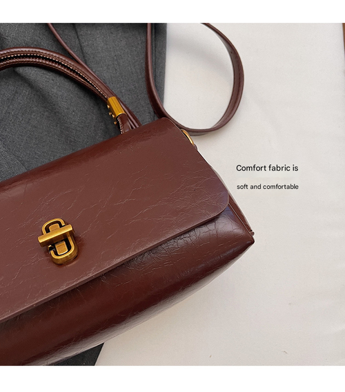 Simple Versatile Small Satchel Bag, Casual Flip Cover Clutch for Shopping & Commuting, Stylish Crossbody Shoulder Bag, Crossbody Clutch Purse