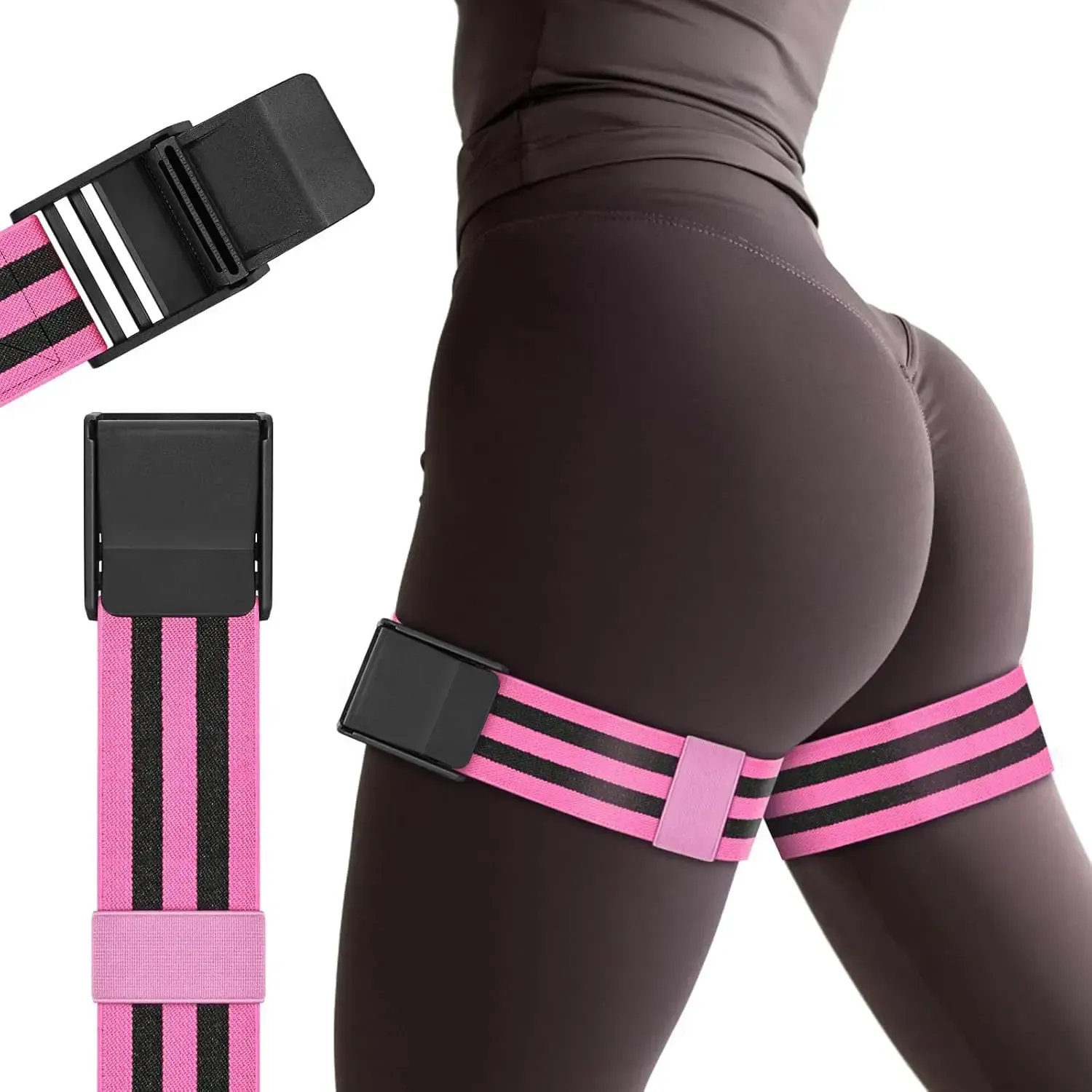 Booty Bands for Women Glutes & Hip Building, Blood Flow Restriction Bands BFR Bundle Booty Bands, Best Fabric Glute Bands Resistance Bands for Exercising Your Butt,Squat,Thigh