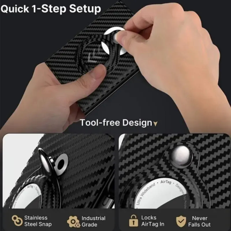 Wallet for Men Minimalist Pop Up Credit Card Case Holder 1-7 Cards, Smart Slim Wallet with Money Clip ID Window RFID Blocking Bifold Compact(Airtag Not Included) Wallets Gifts for Men