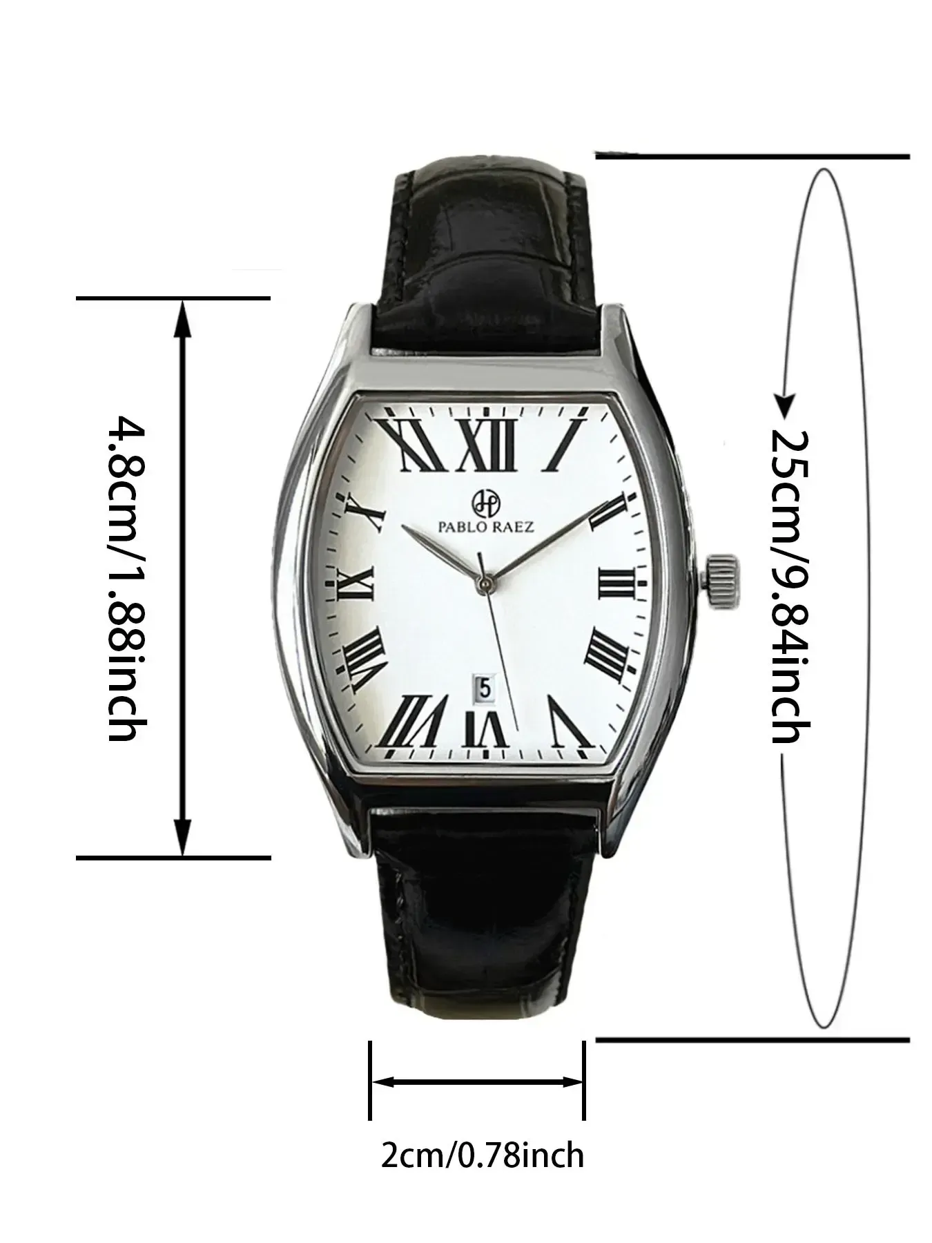 Men's Business-Style Quartz Watch — Crafted from Stainless Steel. Ideal for both parties and daily wear, this trendy and versatile timepiece is exquisitely refined—making it a perfect gift. (Note: Watch box not included.)