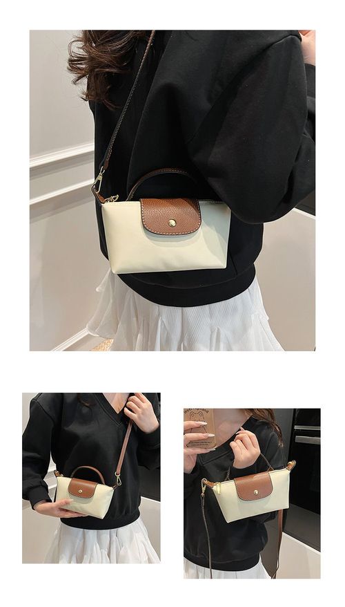 High-End Design Women's New Style Casual Fashion Crossbody Bag, Colorblock Nylon Handbag, Versatile Shoulder Bag, Elegant Single Strap Purse, Fashionable Shoulder Bag