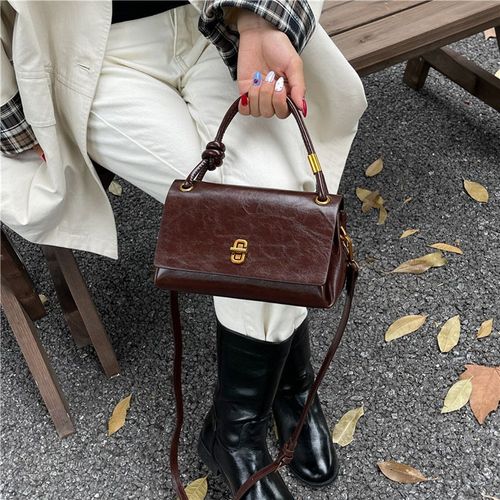 Simple Versatile Small Satchel Bag, Casual Flip Cover Clutch for Shopping & Commuting, Stylish Crossbody Shoulder Bag, Crossbody Clutch Purse, Classic Flap Shoulder, Daily Commuter Purse, Fashionable Shopping Purse, Crossbody Shoulder Handbag