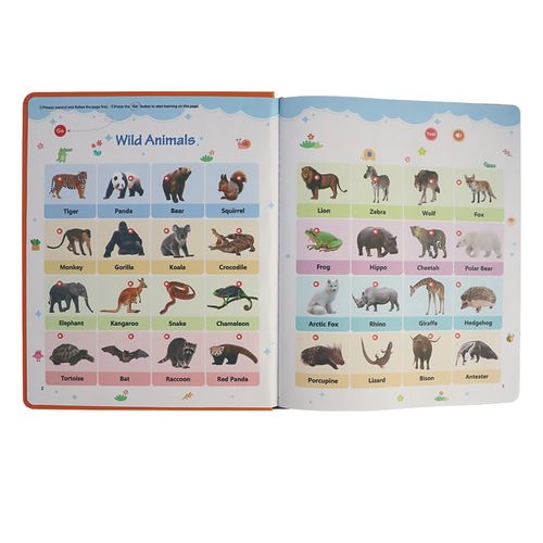 Toddler 1-6 Year Old | My First English Sound Toy – 470+ Words, 21 Themes, Fun Word Game & Bilingual Toys, Juguete Educativo for Educational Language, School Education & Perfect Educational Gift