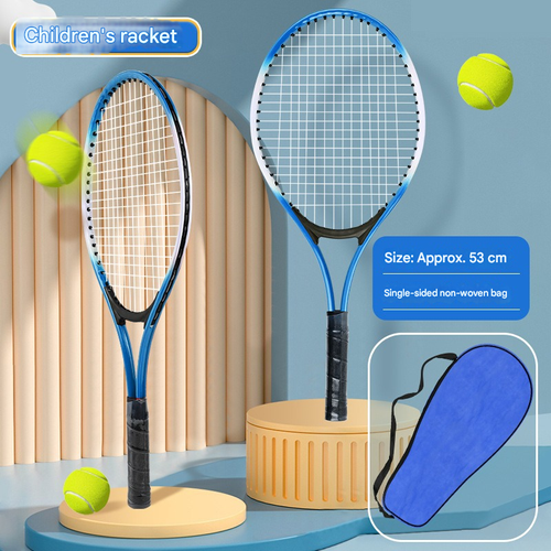 Single Player Tennis Trainer Set with Rebound String - Ultra-Light Aluminum Racket, Outdoor Tennis Training Equipment for Kids & Beginners