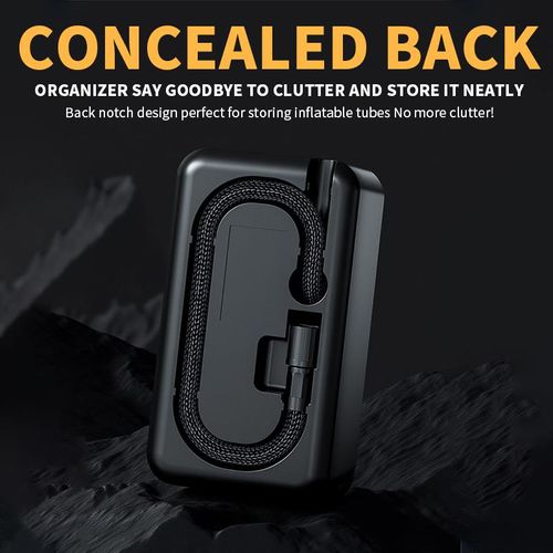 Portable air compressor air pump, 150PSI, 3X fast inflation, 6000mAh long-lasting battery life, suitable for inflating balls, bicycles, motorcycles, and car tires - multi-functional auto accessories! Men gifts!