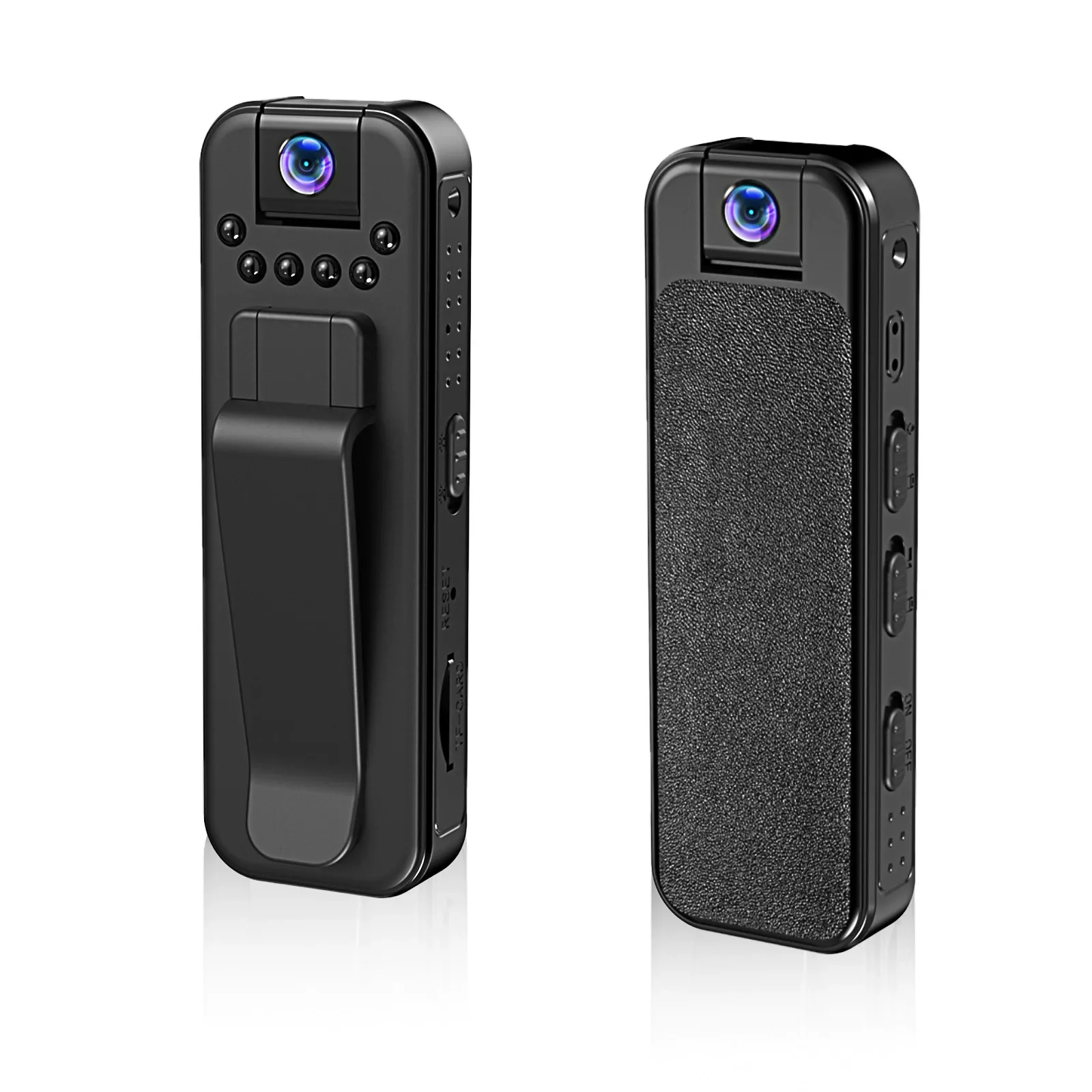 2025 New HD 1080P Video Recorder with Audio Smart Noise Reduction Clip-On Sports Camera Pocket Size for Outdoor Meetings WiFi Supported