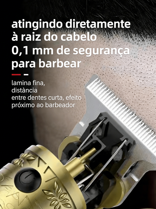 Máquina de Cortar Cabelo Profissional T-Blade - Modelo 2026 com Ecrã LCD e Design Gradiente Premium Barbeador Elétrico de Alta Precisão: Lâmina de Aço Inoxidável, 180 Min Autonomia - Ideal para Desenhos e Degradê Kit de Corte de Cabelo Completo: Tecnologia Alemã, Carregamento USB e Seguro para Toda a Família Clique para comprar agora, pagamento na entrega!