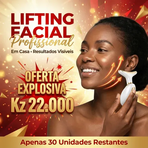 💕 Luanda ✨💆‍♀️ — Dispositivo Facial & Pescoço 💖 — Massagem Relaxante com Tecnologia EMS 🌸 — Lifting Diário Sem Sair de Casa 🏠 — Pele Lisa, Firme e Jovem Todos os Dias ✨