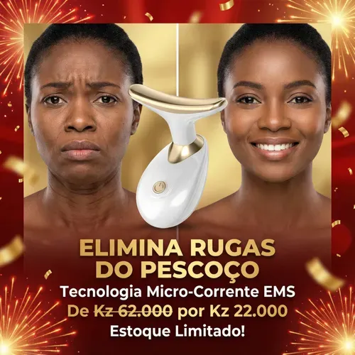 💕 Luanda ✨💆‍♀️ — Dispositivo Facial & Pescoço 💖 — Massagem Relaxante com Tecnologia EMS 🌸 — Lifting Diário Sem Sair de Casa 🏠 — Pele Lisa, Firme e Jovem Todos os Dias ✨