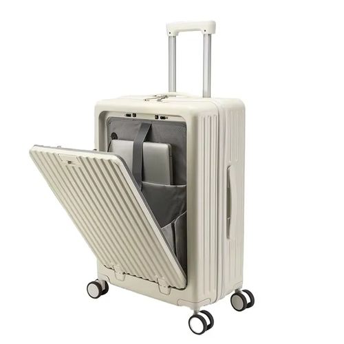 💼⚡ Mala Inteligente Premium com Abertura Frontal + USB + Cadeado TSA – Viajar Nunca Foi Tão Fácil! ✈️🔐