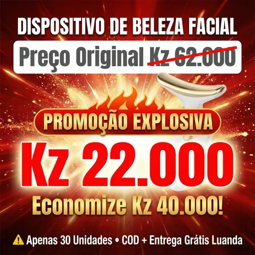 💕 Luanda ✨💆‍♀️ — Dispositivo Facial & Pescoço 💖 — Massagem Relaxante com Tecnologia EMS 🌸 — Lifting Diário Sem Sair de Casa 🏠 — Pele Lisa, Firme e Jovem Todos os Dias ✨