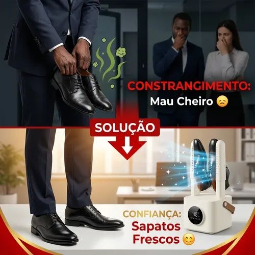 👟PROMOÇÃO ESPECIAL OFERTA LUANDA!—🔥👟 Secador de Sapatos Inteligente!—⏰ Temporizador Digital com Ecrã Tátil!—💨 CHEGA DE SAPATOS MOLHADOS!— 🌧️ Perfeito para Chuva e Suor!— 🏠 Ideal para Uso Doméstico! — 🚚 Entrega Grátis em Luanda!