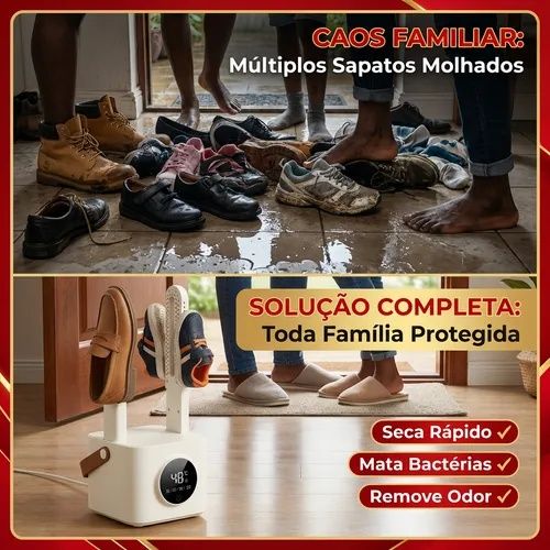👟PROMOÇÃO ESPECIAL OFERTA LUANDA!—🔥👟 Secador de Sapatos Inteligente!—⏰ Temporizador Digital com Ecrã Tátil!—💨 CHEGA DE SAPATOS MOLHADOS!— 🌧️ Perfeito para Chuva e Suor!— 🏠 Ideal para Uso Doméstico! — 🚚 Entrega Grátis em Luanda!