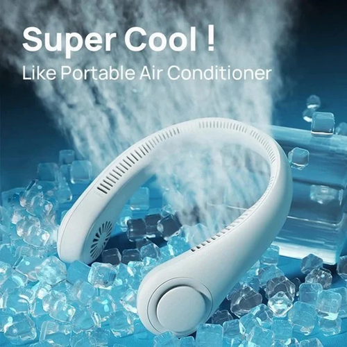 Adjustable New Portable Neck Fan(360° Surrounding Air Movement)