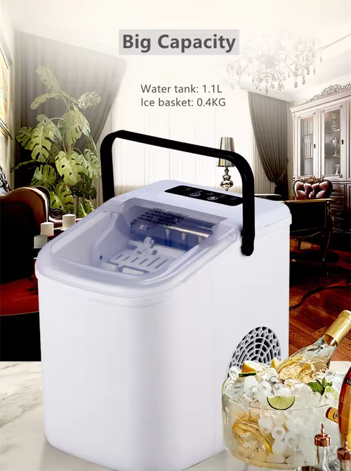 Home small convenient ice machine milk tea bar dormitory mini ice machine