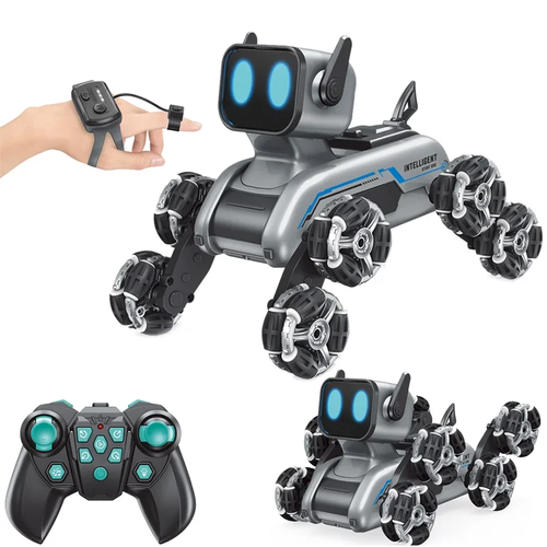 Deformable remote control robot dog four-wheel drive climbing off-road vehicle gesture sensing remote control car