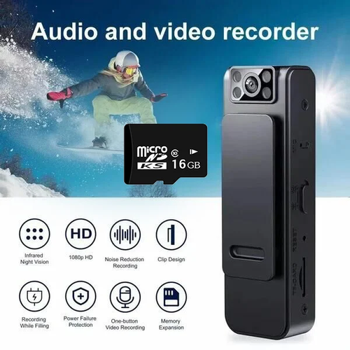 Portable video recorder devices are ideal for sports recording, home video recording, video game capture, security and traffic video recording, etc. It has a high-capacity battery, so you can record continuously for up to 7 hours