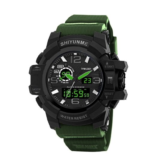 New outdoor multi-functional sports watch LED luminous waterproof men's electronic watch