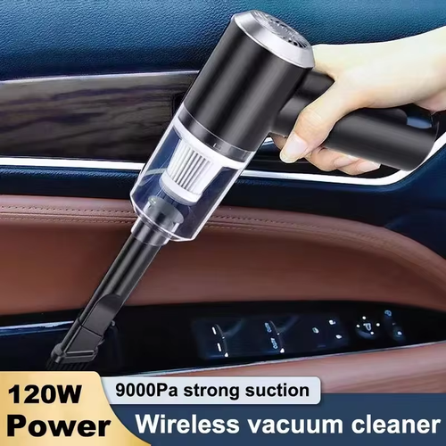 Keep car & home clean with our wireless Portable Vacuum Cleaner 🚗🏠  ✅ Say Goodbye to Dust & Dirt! ✅ Powerful Suction & Lightweight Design ✅ USB Rechargeable - Cordless Cleaning ✅ Washable Filter for Easy Maintenance