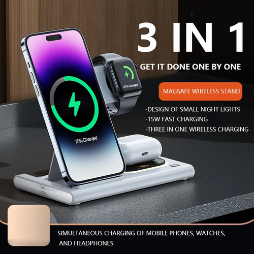 3 in 1 Wireless Charger