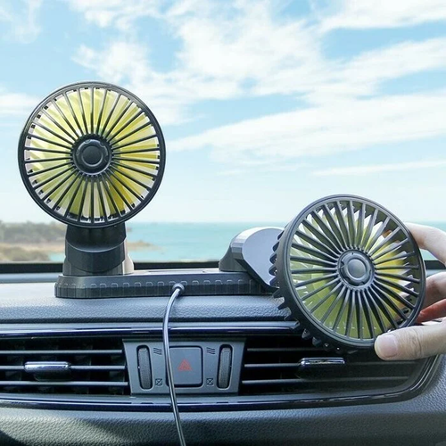 Double Cooling Car Fan(BUY 2 FREE SHIPPING