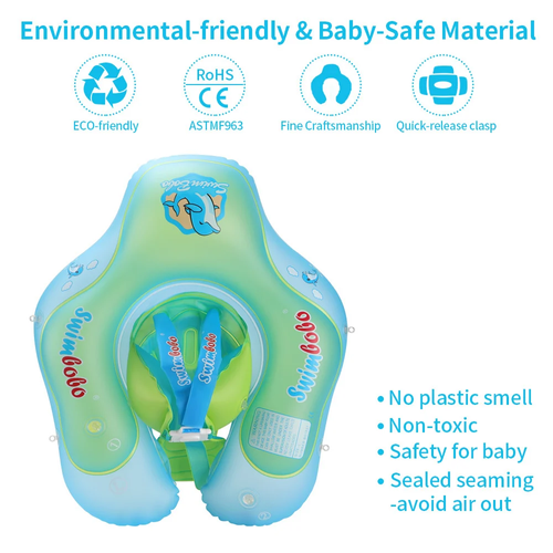 Baby swimming ring Children's swimming ring thickened outdoor inflatable floating ring