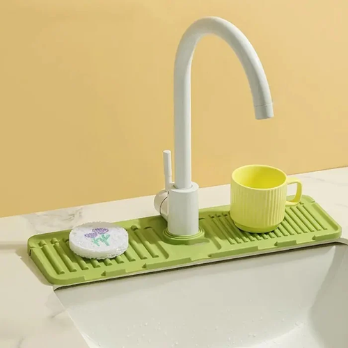 Silicone drain mat multi-functional sink drain table water baffle board