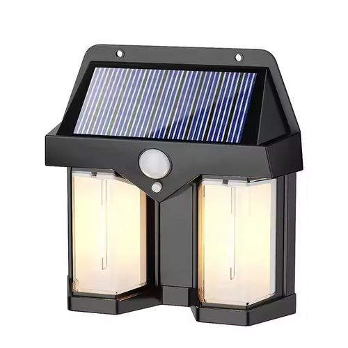 LED Solar wall light outside waterproof wall light Small Retro Decoration Energy Saving sensor lamp