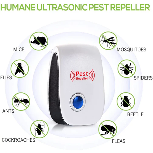 Ultrasonic electronic mouse repeller is more cost-effective if you buy six of them