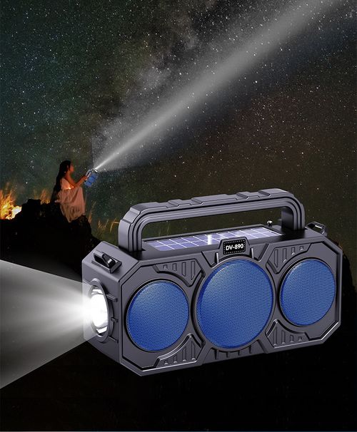 Solar-Powered Bluetooth Speaker