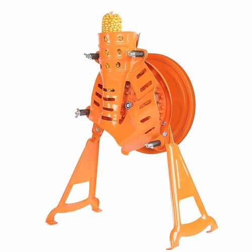 Heavy-Duty Dual-Power Corn Sheller Machine with Hand Crank | Electric Compatible (Motor Sold Separately) - Farm Maize Thresher