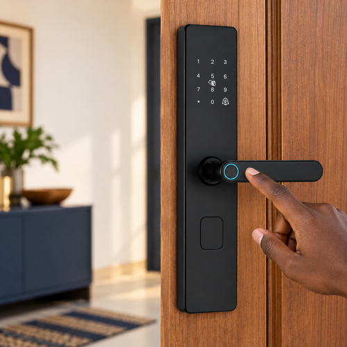 fingerprint smart door lock