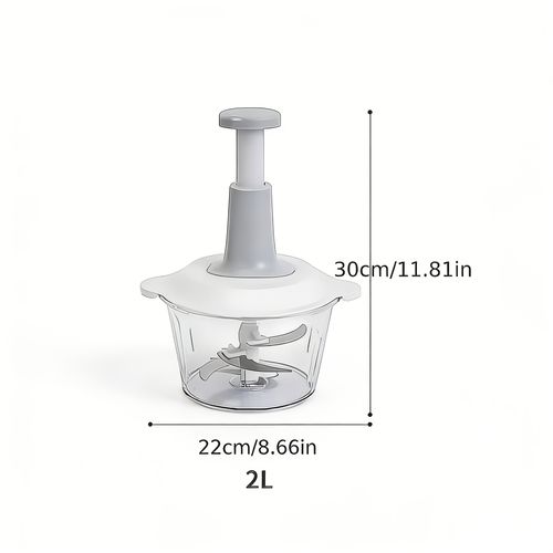 Manual food chopper