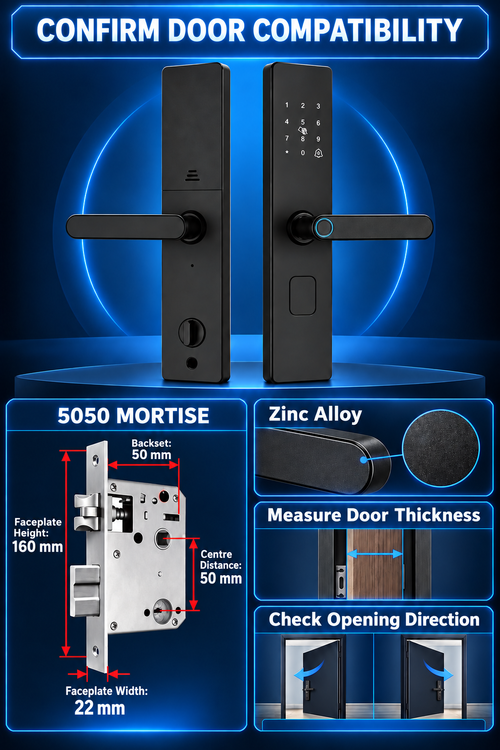 fingerprint smart door lock
