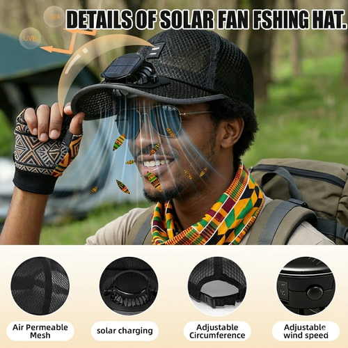Solar Powered Cooling Cap