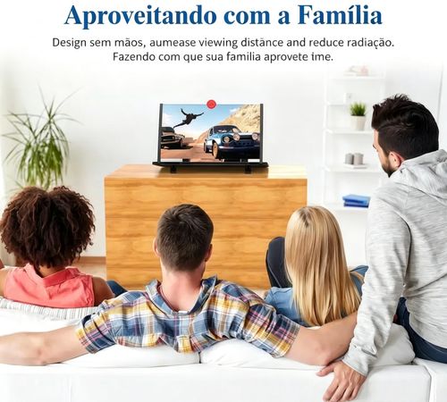 Ampliador de ecrã de 12 polegadas, projetor de ecrã ampliador 3D HD para telemóvel, ideal para filmes, vídeos e jogos. Suporte dobrável para telemóvel com amplificador de ecrã, compatível com todos os smartphones (preto, 12 polegadas) -SummerVibes summerwins