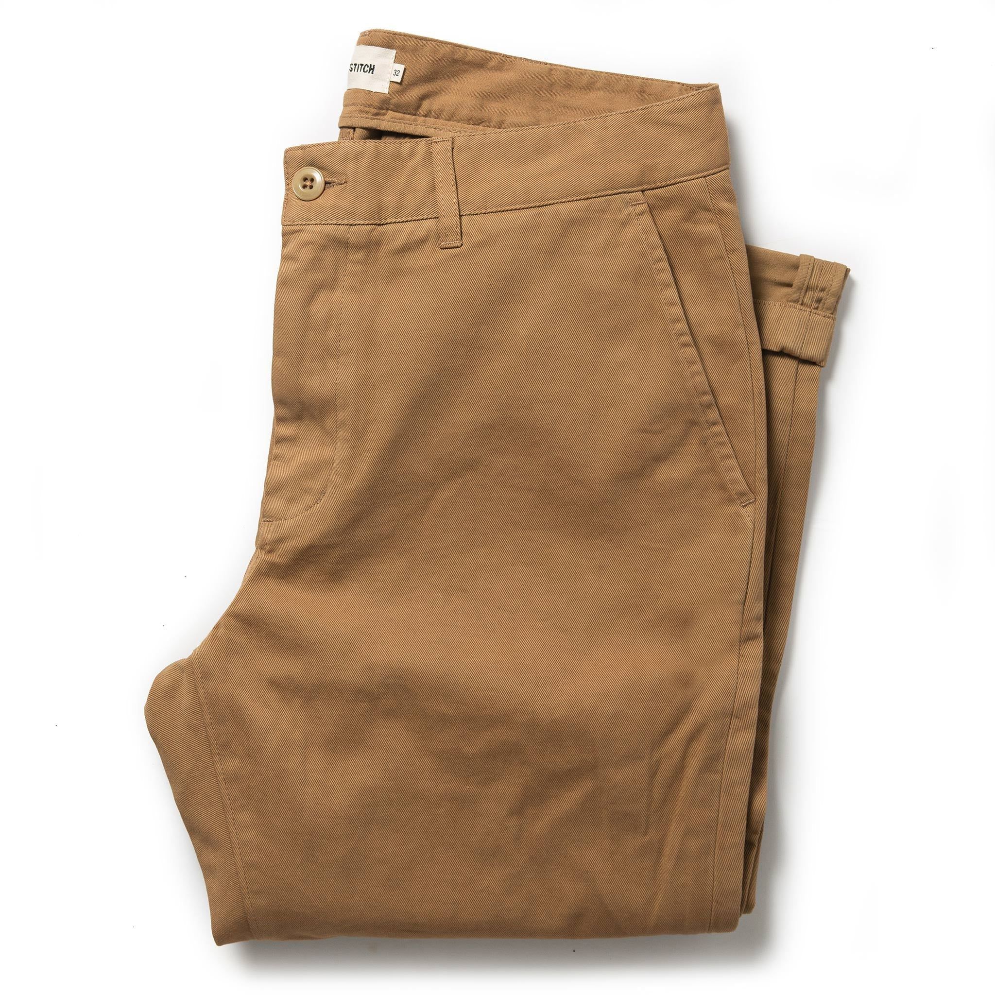 Sswnw Democratic Foundation Pant in Organic British Khaki