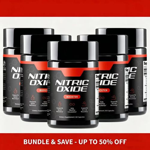 Supplements - Nitric Oxide Booster - Support Healthy Blood Circulation - Nitric Oxide Supplement for Men and Women - 3rd party tested - 60 count