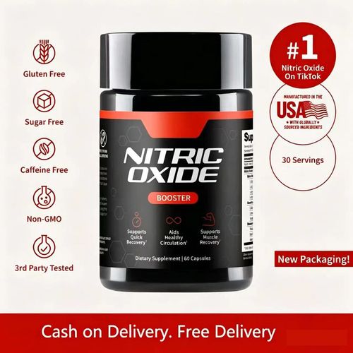 Supplements - Nitric Oxide Booster - Support Healthy Blood Circulation - Nitric Oxide Supplement for Men and Women - 3rd party tested - 60 count