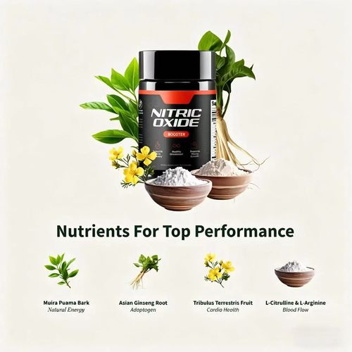 Supplements - Nitric Oxide Booster - Support Healthy Blood Circulation - Nitric Oxide Supplement for Men and Women - 3rd party tested - 60 count