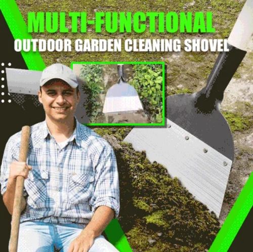 Multi-Functional Outdoor Garden Cleaning Shovel
