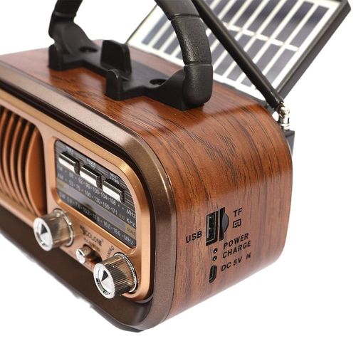 Multifunctional Solar-Powered Charging Speaker