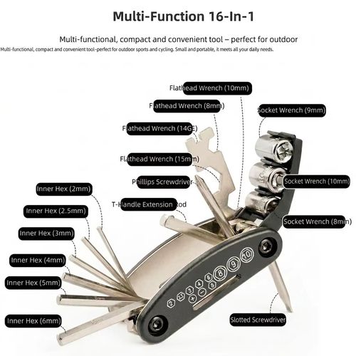 Multifunctional Folding Repair Tool
