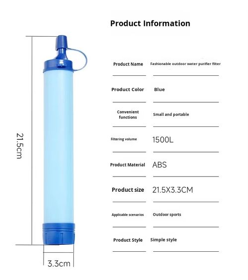 Outdoor Water Filtration