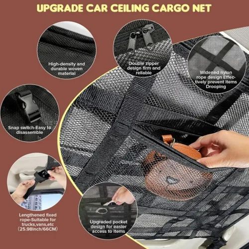 Car Storage Mesh Bag