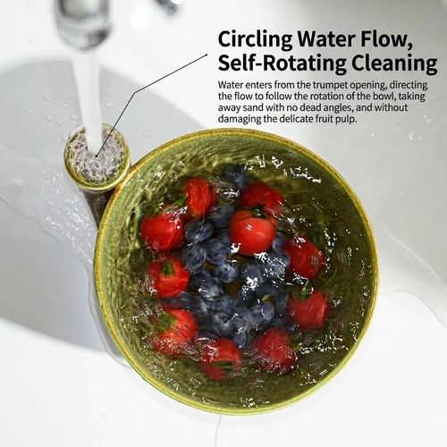 Ceramic Berry Washer Bowl