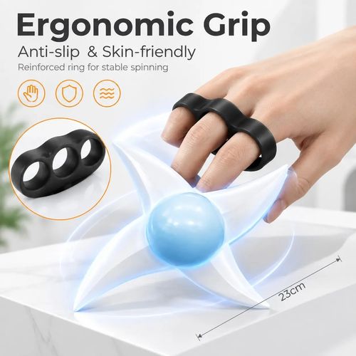 Spinning Light-Up Rasengan Wind Blade Shuriken Cosplay Prop
