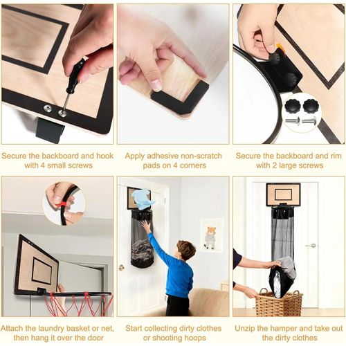 Basketball Hoop Hamper