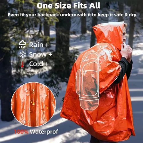 Outdoor First Aid Raincoat